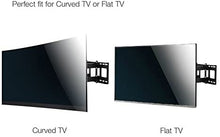 Load image into Gallery viewer, FLEXIMOUNTS CR1 Curved Panel TV Wall Mount Bracket for 32"-65" UHD OLED 4k Samsung LG Vizio etc TVs
