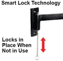 Load image into Gallery viewer, Master Mounts 2311L Locking RV TV Mount Lockable Full Motion TV Wall Mount Easy to Reach Chain Release Perfect for RVs Campers Trucks Mobile Homes, Articulates Swivels Tilts, Fits up to 42" 100x100
