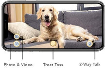 Load image into Gallery viewer, Furbo Dog Camera: Treat Tossing, Full HD Wifi Pet Camera and 2-Way Audio, Designed for Dogs, Compatible with Alexa (As Seen On Ellen), white (001-01WHTOA-1)
