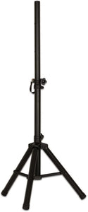 Acoustic Audio by Goldwood AA15LBS Powered 15" Bluetooth LED Light Display Speaker with Microphone and Stand, Black, 16" x 14" x 27"