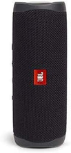 Load image into Gallery viewer, JBL Flip 5 Waterproof Portable Wireless Bluetooth Speaker Bundle with Hardshell Protective Case - Black
