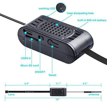 Load image into Gallery viewer, Spy Camera WiFi Hidden Cameras with Motion Detection, Mini Wireless Remote Live View with Free Phone App Full HD 1080P, Easy Setup Security Cam for Home, Nanny, Car, Office, Room, Indoor, Outdoor
