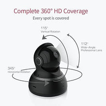 Load image into Gallery viewer, YI Dome Security Camera 1080p HD Pan\/Tilt\/Zoom 2.4G IP Surveillance System, Optional 24\/7 Emergency Response, Auto-Cruise, Motion Track, Night Vision, iOS\/Android App Available - Works with Alexa
