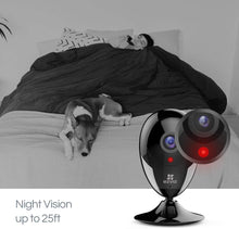 Load image into Gallery viewer, EZVIZ Indoor Security Camera 1080p FHD Motion Alert Night Vision Baby\/Pet\/Elder Monitoring 135° Wide Angle 2.4G Wi-Fi 2-Way Audio Smart Home IPC Works with Alexa Google IFTTT iOS Android App BK CTQ2C
