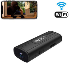 Load image into Gallery viewer, Mini Hidden Cameras PNZEO W3 Spy Cam Portable Wireless WiFi Remote View Camera Small Home Security Cameras Indoor Outdoor Video Record Smart Motion Detection
