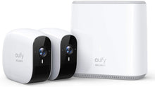 Load image into Gallery viewer, Wireless Home Security Camera System, eufy Security, eufyCam E 365-Day Battery Life, 1080p HD, IP65 Weatherproof, Night Vision, Compatible with Amazon Alexa, 2-Cam Kit, No Monthly Fee
