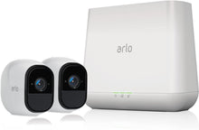 Load image into Gallery viewer, (Renewed) Arlo Pro Wireless Home Security Camera System | Rechargeable, Night vision, Indoor/Outdoor | 2 camera kit (VMS4230-100NAR)
