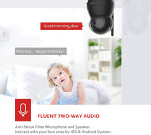 Load image into Gallery viewer, Victure 1080P FHD WiFi IP Camera Indoor Security Camera Motion Detection Night Vision Home Surveillance Monitor 2-Way Audio Baby/Pet/Elder
