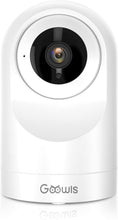 Load image into Gallery viewer, Security Camera Indoor, Goowls 1080P HD Pan/Tilt 2.4GHz WiFi Home Camera Dog Camera Wireless IP Camera for Baby/Pet/Nanny Monitor Night Vision Motion Detection Two-Way Audio Works with Alexa
