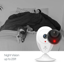 Load image into Gallery viewer, EZVIZ Indoor Security Camera 1080p FHD Motion Alert Night Vision Baby\/Pet\/Elder Monitoring 135° Wide Angle 2.4G Wi-Fi 2-Way Audio Smart Home IPC Works with Alexa Google IFTTT iOS Android App WH CTQ2C
