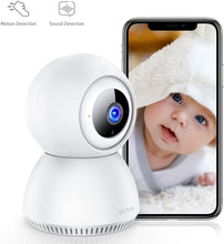 Load image into Gallery viewer, Victure 1080P Home Security Camera Wireless Indoor Surveillance Camera Smart 2.4G WiFi IP Camera with 2-Way Audio Night Vision Sound Detection and Motion Tracking for Baby/Pet Monitor
