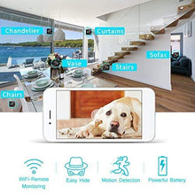 Load image into Gallery viewer, Spy Camera WiFi Hidden Cameras with Motion Detection, Mini Wireless Remote Live View with Free Phone App Full HD 1080P, Easy Setup Security Cam for Home, Nanny, Car, Office, Room, Indoor, Outdoor
