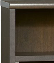 Load image into Gallery viewer, Sauder Multimedia Storage Tower, Cinnamon Cherry finish
