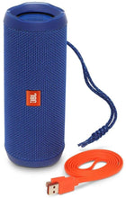 Load image into Gallery viewer, JBL Flip 4 Waterproof Portable Bluetooth Speaker - Blue
