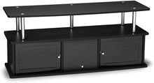 Load image into Gallery viewer, Convenience Concepts 151202 Designs2Go TV Stand with 3 Cabinets, Black
