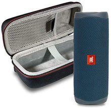 Load image into Gallery viewer, JBL Flip 5 Waterproof Portable Wireless Bluetooth Speaker Bundle with Hardshell Protective Case - Blue
