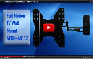 Aeon Stands and Mounts Full Motion Wall Mount with 29-Inch Extension for 32 to 65-Inch TV