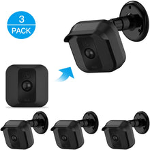 Load image into Gallery viewer, Blink XT XT2 Camera Wall Mount Bracket ,Weather Proof 360 Degree Protective Adjustable Indoor\/Outdoor Mount and Cover for Blink XT XT2 Home Security Camera Anti-Sun Glare UV Protection Black(3 Pack)

