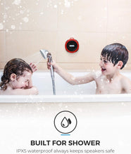 Load image into Gallery viewer, VicTsing SoundHot C6 Portable Bluetooth Speaker, Waterproof Bluetooth Speaker with 6H Playtime, Loud HD Sound, Shower Speaker with Suction Cup &amp; Sturdy Hook, Compatible with iOS, Android, PC, Pad

