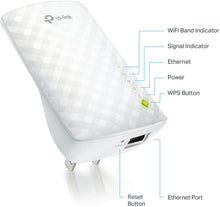 Load image into Gallery viewer, TP-Link AC750 WiFi Extender | Covers Up to 1200 Sq.ft and 20 Devices Up to 750Mbps| Dual Band WiFi Range Extender | WiFi Booster to Extend Range of WiFi Internet Connection (RE220)
