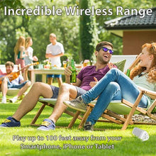 Load image into Gallery viewer, OontZ Angle 3 Ultra Portable Bluetooth Speaker, 14 Watts, Bigger Bass, Hi-Quality Sound, 100 Foot Wireless Range, Play Two Speakers Together, IPX6, Bluetooth Speakers by Cambridge SoundWorks (White)
