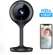 Load image into Gallery viewer, MECO WiFi IP Camera 1080P HD Home IP Security Nanny Camera with Night Vision, Sound &amp; Motion Detection, Security Surveillance 2.4GHz Pet Baby Monitor - Cloud Service Available
