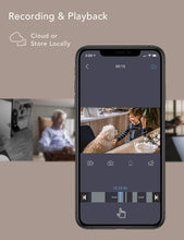 Load image into Gallery viewer, Nooie Baby Monitor, WiFi Pet Camera Indoor, 360-degree Wireless IP Nanny Camera, 1080P Home Security Camera, Motion Tracking, IR Night Vision, Works with Alexa, Two-Way Audio, Motion &amp; Sound Detection
