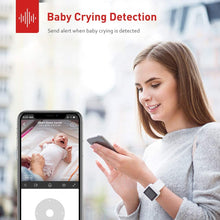 Load image into Gallery viewer, Victure 1080P Home Security Camera Wireless Indoor Surveillance Camera Smart 2.4G WiFi IP Camera with 2-Way Audio Night Vision Sound Detection and Motion Tracking for Baby/Pet Monitor
