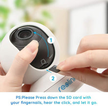 Load image into Gallery viewer, Security Camera Indoor, Reolink E1 3MP HD Plug-in WiFi Camera for Home Security, Pan Tilt Baby Monitor\/Pet Camera, Night Vision, Works with Alexa\/Google Assistant
