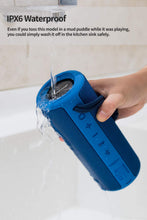 Load image into Gallery viewer, MIATONE Outdoor Portable Bluetooth Wireless Speaker (Waterproof) (Blue)
