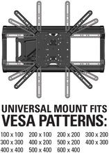 Load image into Gallery viewer, Sanus Full-Motion TV Wall Mount for 37" to 80" TVs Extends 18"
