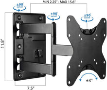 Load image into Gallery viewer, Mount-It! Lockable RV TV Wall Mount with Quick Release, Full Motion Flat Screen Bracket for Campers, Travel Trailers, RVs, Motorhomes and Marine Boats, Fits Most 23-43" VESA 100, 200, 77 Lbs Capacity
