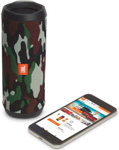 Load image into Gallery viewer, JBL FLIP 4 - Waterproof Portable Bluetooth Speaker - Squad Camo
