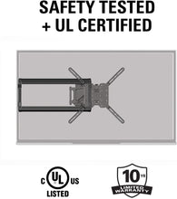 Load image into Gallery viewer, Sanus Full-Motion TV Wall Mount for 37" to 80" TVs Extends 18"
