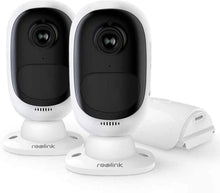 Load image into Gallery viewer, REOLINK Battery Powered Security Camera System Wireless Solar Rechargeable 1080p HD WiFi Home Surveillance Outdoor 2-Way Talk, Color Night Vision, Motion Alerts | Argus 2 (Pack of 2)

