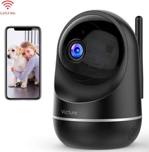 Load image into Gallery viewer, Victure Dualband 2.4Ghz /5Ghz WiFi Camera Home Camera,1080P Security Pet Camera Baby Monitor with Two-Way Audio,Motion Detection

