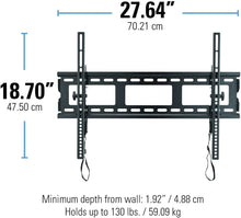 Load image into Gallery viewer, Sanus Low Profile Tilt TV Wall Mount For 37" - 80" LED, LCD &amp; Plasma Flat Screen TVs - MLT14-B1
