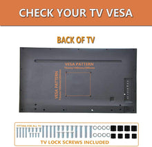Load image into Gallery viewer, Universal TV Stand with Mount 100 Degree Swivel Height Adjustable and Tilt Function for 19 to 42 inch LCD, LED OLED TVs,HT1001B
