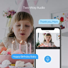 Load image into Gallery viewer, EZVIZ Indoor Security Camera 1080p FHD Motion Alert Night Vision Baby\/Pet\/Elder Monitoring 135° Wide Angle 2.4G Wi-Fi 2-Way Audio Smart Home IPC Works with Alexa Google IFTTT iOS Android App WH CTQ2C
