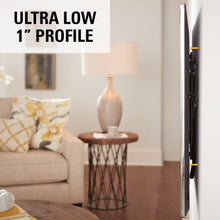 Load image into Gallery viewer, Sanus Super Low Profile Fixed Position TV Wall Mount Bracket for 40" - 80" TVs - Features Slim 1” Profile, Easy Access to Cables, Simple Install - OLL15-B1
