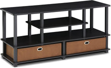 Load image into Gallery viewer, FURINNO JAYA Large Stand for up to 55-Inch TV, Black
