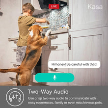 Load image into Gallery viewer, Kasa Spot Indoor Camera by TP-Link, 1080p HD Smart Home Security Camera with Night Vision, Motion Detection for Pet Baby Monitor, Works with Alexa Echo &amp; Google Home (KC100)
