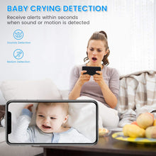 Load image into Gallery viewer, MECO WiFi IP Camera 1080P HD Home IP Security Nanny Camera with Night Vision, Sound &amp; Motion Detection, Security Surveillance 2.4GHz Pet Baby Monitor - Cloud Service Available
