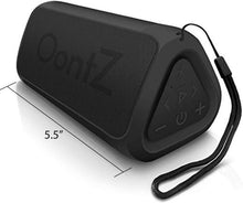 Load image into Gallery viewer, OontZ Angle 3 RainDance – Waterproof Edition - Portable Bluetooth Speaker, Louder Volume, Crystal Clear Stereo Sound, 100ft Wireless Range, Microphone, IPX7, by Cambridge SoundWorks (Matte Black)
