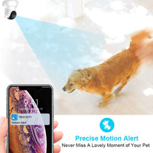 Load image into Gallery viewer, TENVIS Wireless Home Camera - HD Pet Cameras (2-Pack), Home Security System with Motion Detection, Two-Way Audio, Night Vision, PTZ, Indoor Surveillance System and Remote Monitor for Baby/Pet
