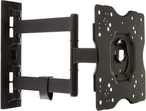 AmazonBasics Heavy-Duty, Full Motion Articulating TV Wall Mount for 32-inch to 80-inch LED, LCD, Flat Screen TVs