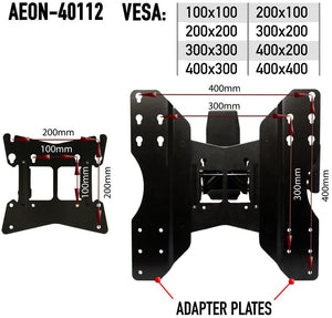 Aeon Stands and Mounts Full Motion Wall Mount with 29-Inch Extension for 32 to 65-Inch TV