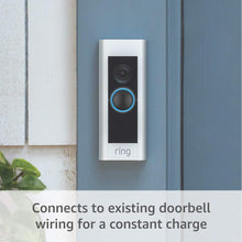 Load image into Gallery viewer, Ring Video Doorbell Pro, with HD Video, Motion Activated Alerts, Easy Installation (existing doorbell wiring required)
