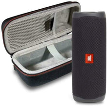 Load image into Gallery viewer, JBL Flip 5 Waterproof Portable Wireless Bluetooth Speaker Bundle with Hardshell Protective Case - Black
