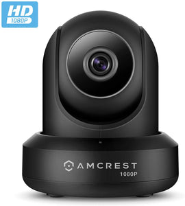 Amcrest 1080P WiFi Security Camera 2MP Indoor Pan\/Tilt Wireless IP Camera, IP2M-841W (White)